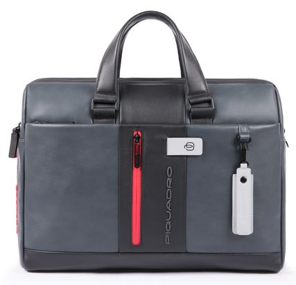 PIQUADRO Urban Computer Briefcase Grigio / Nero