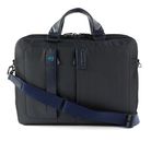 PIQUADRO P16 Computer Portfolio Briefcase Chevron / Blu PIQUADRO P16 Computer Portfolio Briefcase Chevron / Blu