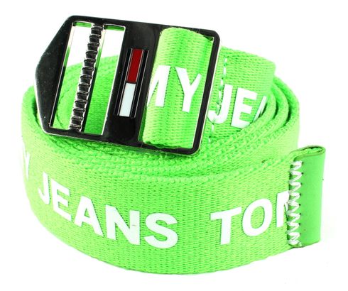 TOMMY HILFIGER TJM Explorer Belt 3.0 W90 Green Gecko