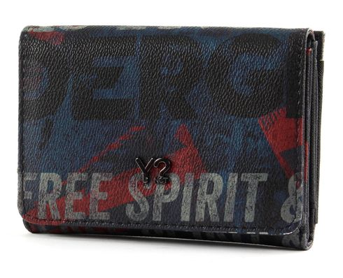 Y NOT? Underground Compact Wallet Blue