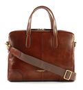 THE BRIDGE Vespucci Briefcase Marrone THE BRIDGE Vespucci Briefcase Marrone