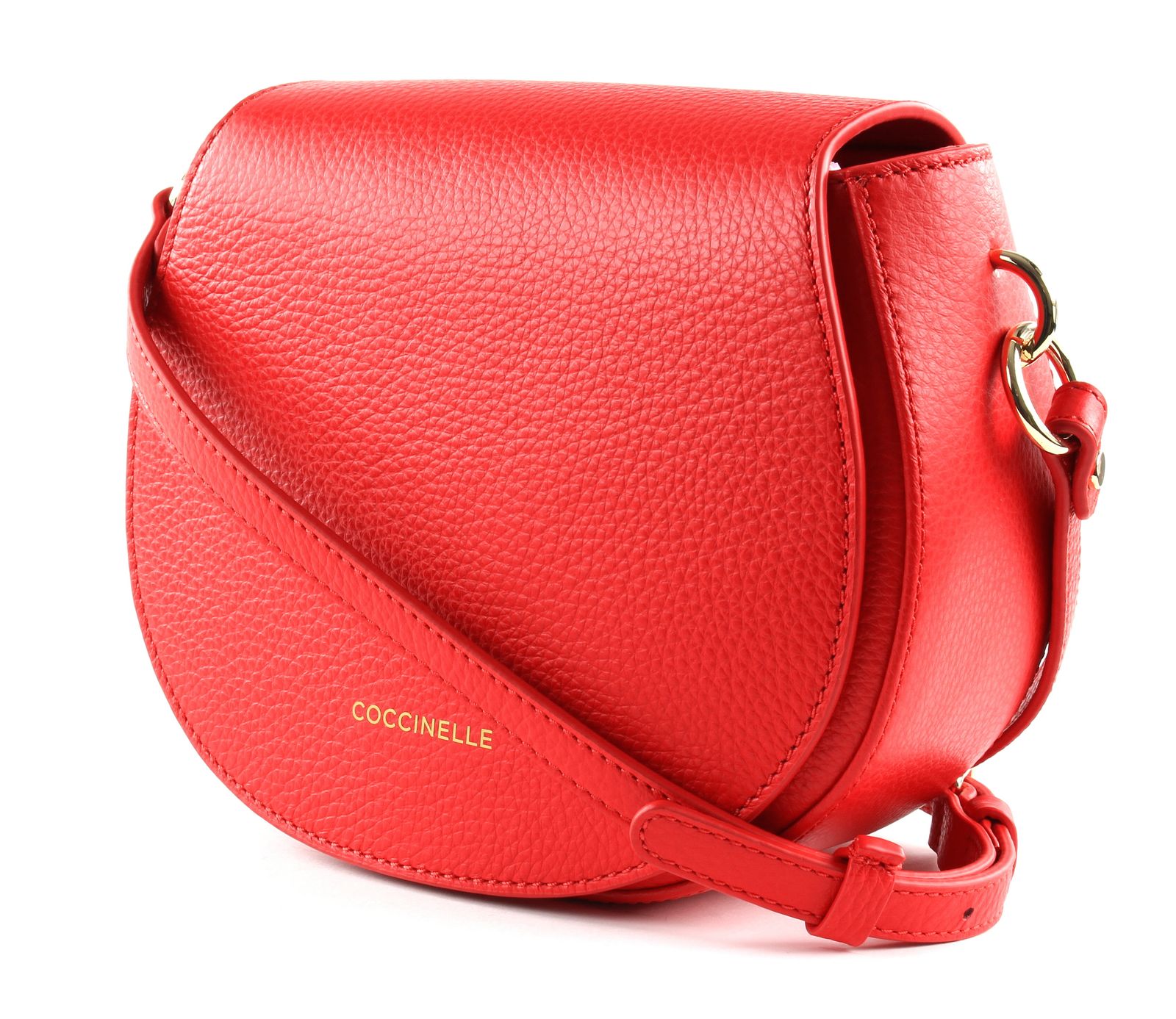COCCINELLE Alpha Crossbody Bag Umhängetasche Tasche Polish Red Rot Neu