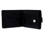 PICARD Brooklyn Bifold Wallet with Flap Black PICARD Brooklyn Bifold Wallet with Flap Black