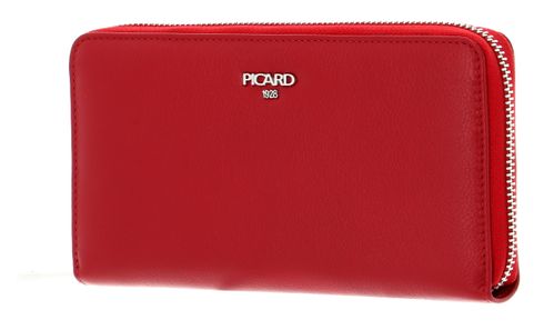 PICARD Bingo Zip Around Wallet Red
