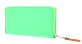 SURI FREY Suri Black Label Five Zip Around Wallet Green / Yellow SURI FREY Suri Black Label Five Zip Around Wallet Green / Yellow