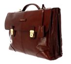 THE BRIDGE Vespucci Briefcase Marrone