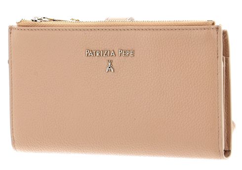 PATRIZIA PEPE Wallet with Cell Phone Case Pompei Beige