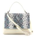 PATRIZIA PEPE Secret Fly Handbag Aqua Silver PATRIZIA PEPE Secret Fly Handbag Aqua Silver