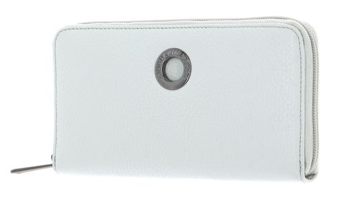 MANDARINA DUCK Mellow Leather Zip Around Wallet L Mist