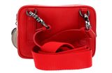 MANDARINA DUCK Mellow Leather Camera Bag Flame Scarlet