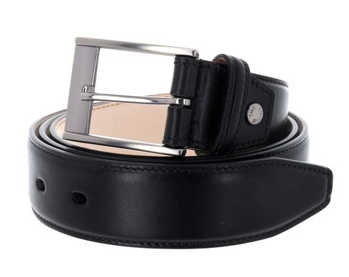 THE BRIDGE Story Uomo Men's Belt H35 W110 Nero - kürzbar