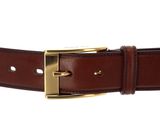 THE BRIDGE Story Uomo Men's Belt H35 W100 Marrone - kürzbar THE BRIDGE Story Uomo Men's Belt H35 W100 Marrone - kürzbar