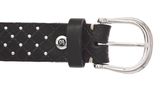b.belt Lina Silver Leder-Nietengürtel W75 Black b.belt Lina Silver Leder-Nietengürtel W75 Black
