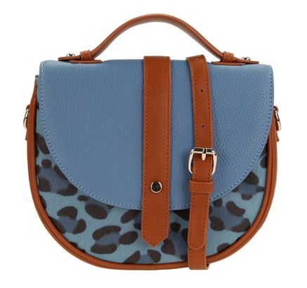 SOCCX Animal Queen Handbag Blue