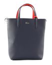 LACOSTE Anna Vertical Shopping Bag Peacoat Salsa