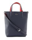 LACOSTE Anna Vertical Shopping Bag Peacoat Salsa