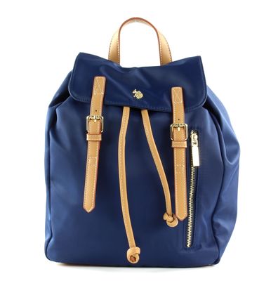 U.S. POLO ASSN. Houston Backpack Navy / Beige
