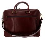 LEONHARD HEYDEN Cambridge Zipped Briefcase 3 Compartments XL Red Brown LEONHARD HEYDEN Cambridge Zipped Briefcase 3 Compartments XL Red Brown