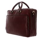 LEONHARD HEYDEN Cambridge Zipped Briefcase 3 Compartments XL Red Brown LEONHARD HEYDEN Cambridge Zipped Briefcase 3 Compartments XL Red Brown