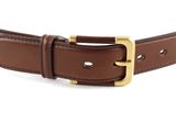 THE BRIDGE Story Uomo Men's Belt H35 W110 Marrone - kürzbar THE BRIDGE Story Uomo Men's Belt H35 W110 Marrone - kürzbar
