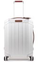 PIQUADRO Trolley Aluminium S Grigio / Cuoio