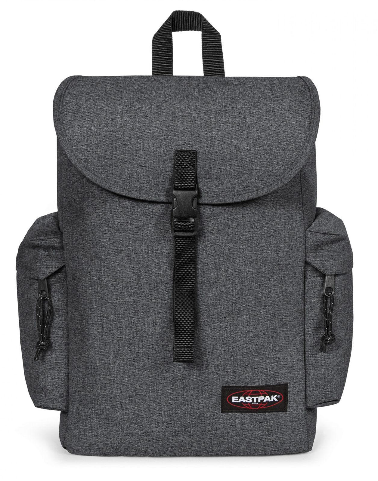 eastpak austin black denim