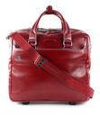 PIQUADRO Blue Square Wheeled Computer Briefcase Rosso