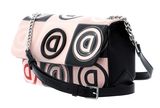 Desigual Logo Patch Zurich Across Body Bag Beige