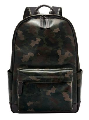 FOSSIL Buckner Backpack Grey Multi