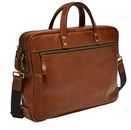 FOSSIL Haskell Double Briefbag Cognac