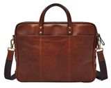 FOSSIL Haskell Double Briefbag Cognac