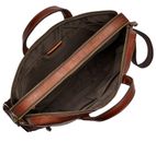 FOSSIL Haskell Double Briefbag Cognac