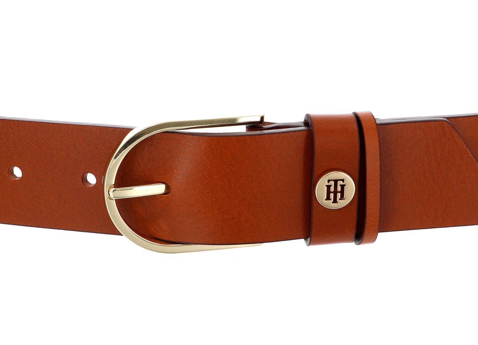 TOMMY HILFIGER Classic Belt 3.5 W80 Gürtel Accessoire Dark Tan Braun Neu