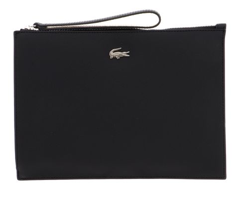 LACOSTE Anna Clutch Black Warm Sand