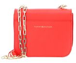 TOMMY HILFIGER Turnlock Mini Crossover Bright Vermillion