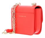 TOMMY HILFIGER Turnlock Mini Crossover Bright Vermillion