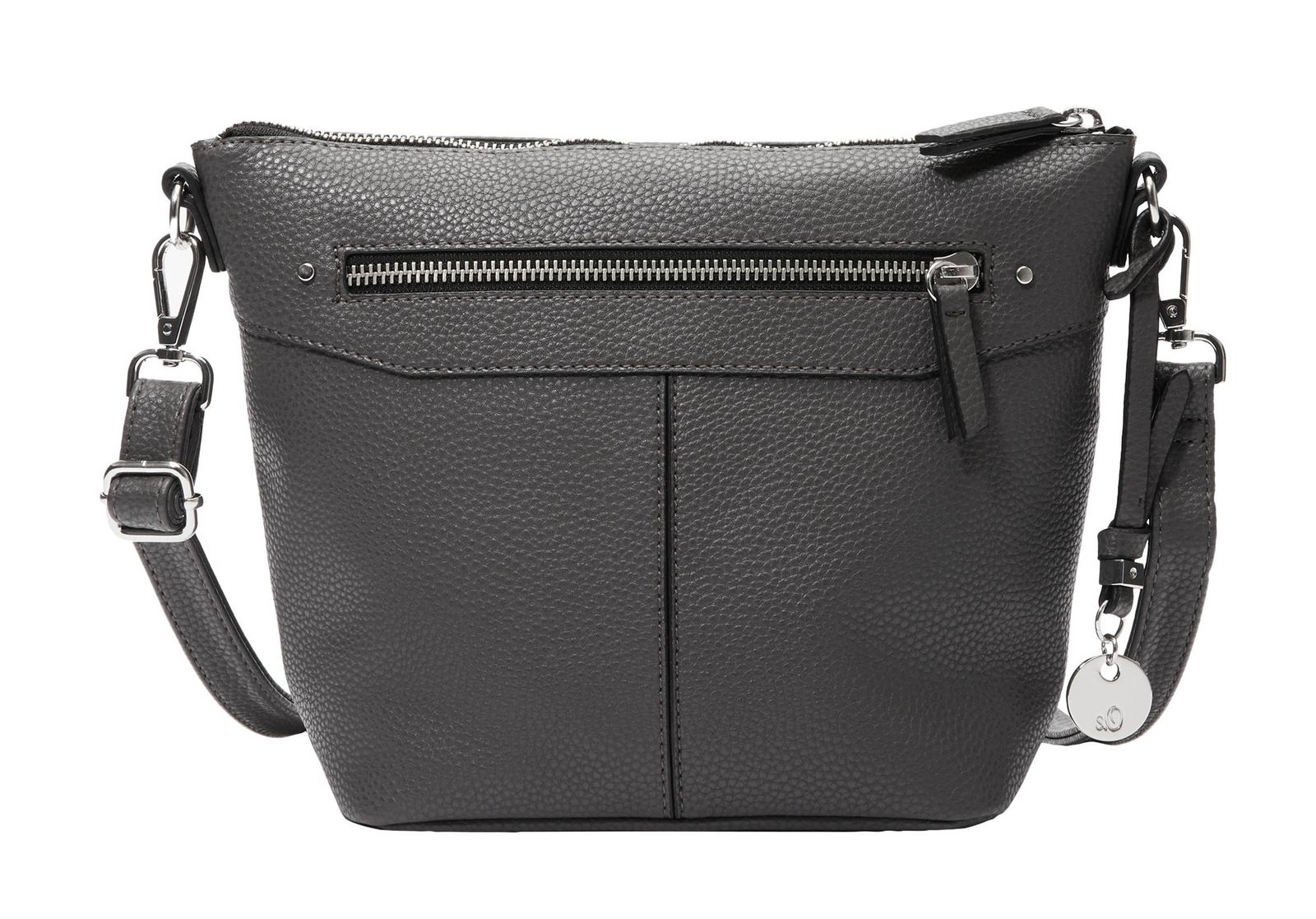 grey cross over bag