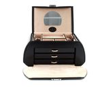WINDROSE Merino Jewelry Box Round 2 Black WINDROSE Merino Jewelry Box Round 2 Black