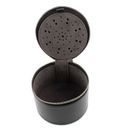 WINDROSE Nappa Jewelry Box Round Black WINDROSE Nappa Jewelry Box Round Black