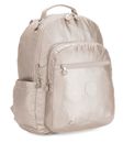 kipling Basic Plus Seoul Backpack Metallic Glow