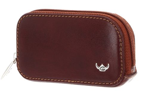 Golden Head Colorado Classic Zipped Key Case Tabacco