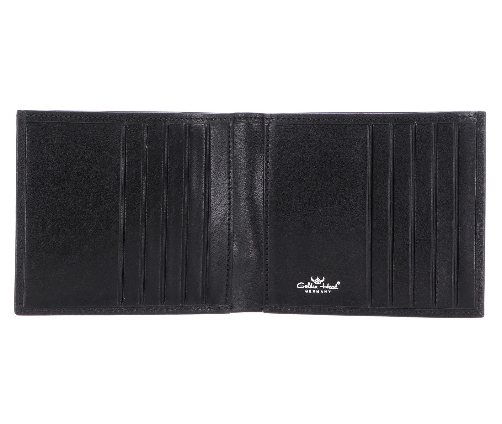 Golden Head Colorado Classic Billfold Without Coin Compartment Black Golden Head Colorado Classic Billfold Without Coin Compartment Black