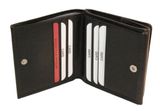 Golden Head Colorado Classic Billfold Coin Wallet with Large Coin Compartment Black