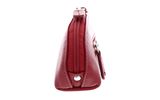 Golden Head Polo Zipped Key Case Red