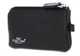 Golden Head Polo Zipped Key Case Black
