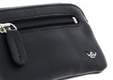 Golden Head Polo Zipped Key Case Black