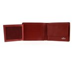 Golden Head Polo Billfold Coin Wallet Red