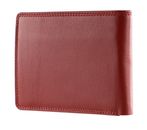 Golden Head Polo Billfold Coin Wallet Red