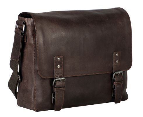 LEONHARD HEYDEN Dakota Messenger Bag L Brown