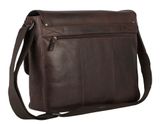 LEONHARD HEYDEN Dakota Messenger Bag L Brown